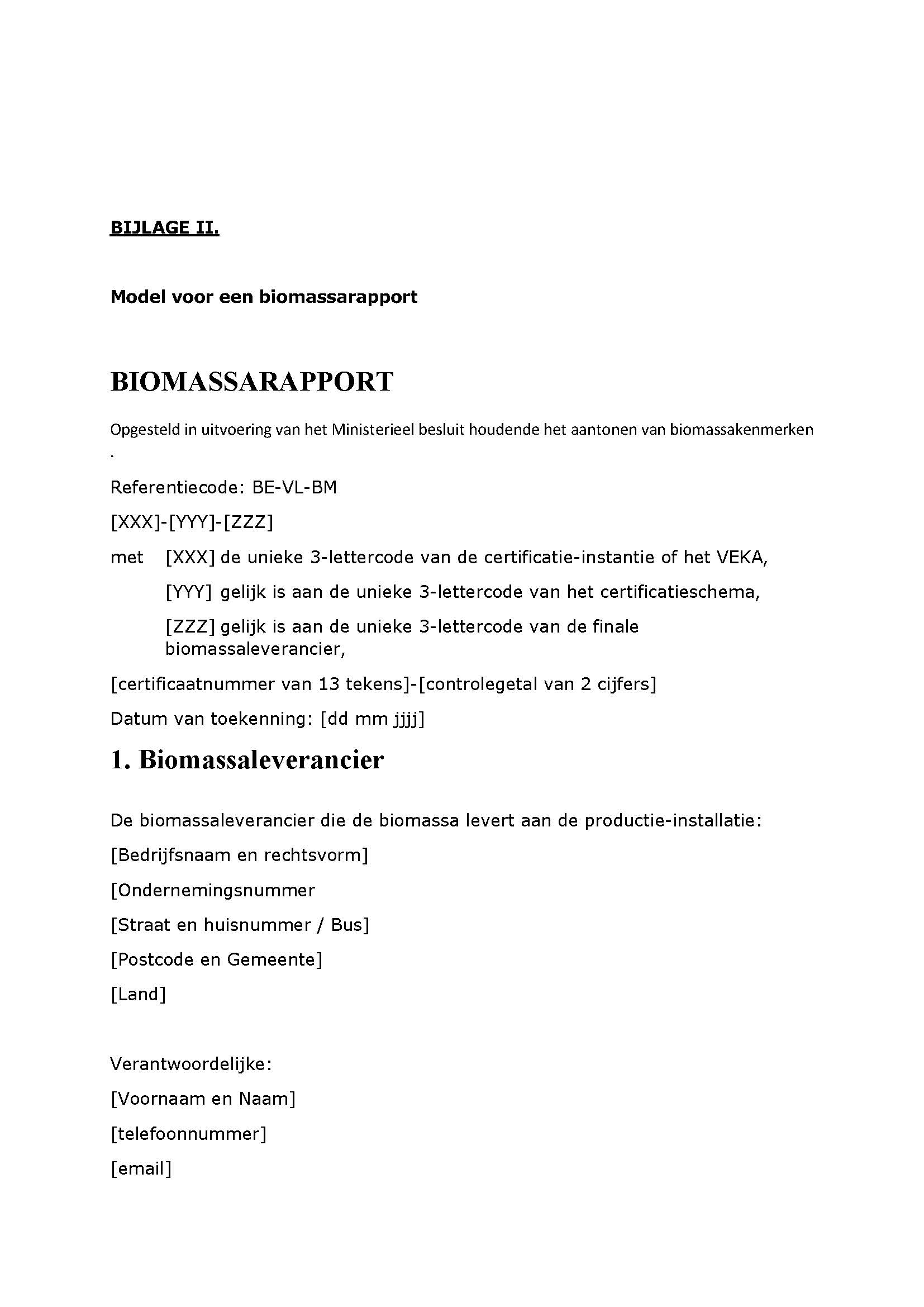 Ministerieel Besluit Tot Wijziging Van Het Ministerieel Besluit Van 5 ...